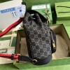 Gucci Beige Black Backpack