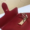 Gucci GG Flap Shoulder Bag On Chain Red 5103032