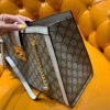 Gucci Padlock Small GG White Shoulder Bag