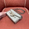 Gucci GG 1955 horsebit beige white mini bag
