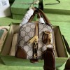 Gucci duffle brown bag with Interlocking G bag