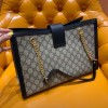 Gucci Padlock Small GG Black Shoulder Bag