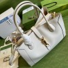 Gucci Jackie 1961 Large Tote White Bag