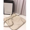 Gucci 1955 Horsebit Messenger White Bag