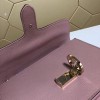 Gucci GG Flap Shoulder Bag On Chain Pink 510303