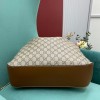Gucci hobo canvas handle bag