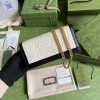 Gucci white long wallet