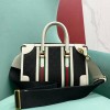 Gucci mini black leather double G bag