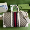 Gucci Savoy large duffle white bag