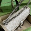 Gucci Dionysus GG Medium Beige / White Bag