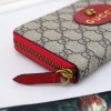 Gucci long red wallet