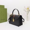Gucci Ophidia small black top handle bag