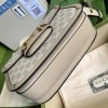 Gucci Horsebit 1955 small beige / white Bag