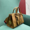 Gucci mini brown leather double G bag