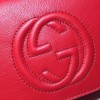 Gucci Interlocking GG Red Leather