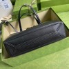 Gucci Dahlia Medium Tote Double G Black Bag