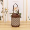 GUCCI GG Small Ophidia Bucket Bag in Brown