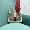 Gucci Jackie Medium White Canvas Hobo bag