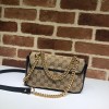 Gucci GG Marmont Mini Matelassé Black Shoulder Bag