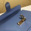 Gucci GG Flap Shoulder Bag On Chain Light Blue 510303