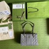 Gucci GG Mamon Small Tote Bag Gray 681483