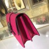 Gucci Dionysus medium top handle bag rose red leather