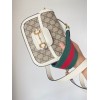 GUCCI mini 1955 Horsebit white bag