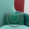 Gucci medium dionysus green leather bag