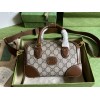 Gucci duffle brown bag with Interlocking G bag