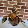 Gucci Bamboo 1947 small top handle brown bag