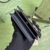 Gucci Black Leather Card Case Wallet