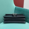 Gucci medium dionysus black leather bag