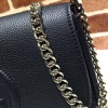 Gucci Interlocking GG Black Leather