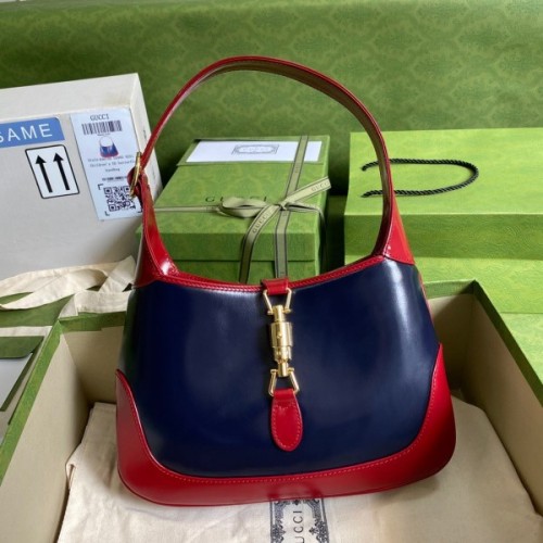 Gucci Jackie 1961 Small Hobo Blue Bag