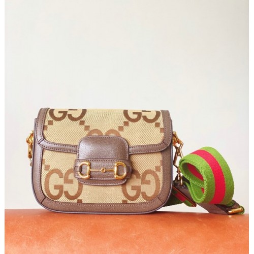 Gucci Horsebit mini GG jumbo bag