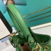 GUCCI GG Flora Small Ophidia Bucket Bag Green 616459