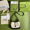 Gucci Jackie 1961 Small Hobo White Bag