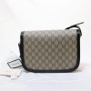 Gucci 1955 Horsebit Black Shoulder Bag