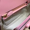 Gucci Bamboo 1947 small top handle pink bag