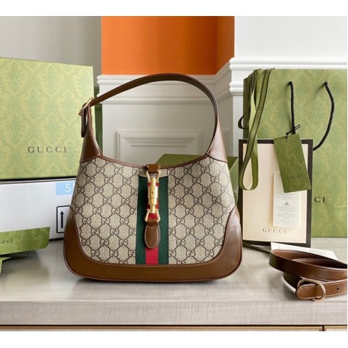 Gucci Jackie Medium Canvas Hobo bag