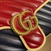GG Marmont matelassé shoulder bag in multicolor leather