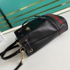 GUCCI GG Small Ophidia Bucket Bag Black