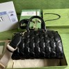 Gucci GG Matelassé leather medium duffle bag