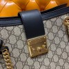 Gucci Padlock Small GG Black Shoulder Bag