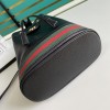 GUCCI GG Small Ophidia Bucket Bag Black