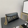 Gucci 1955 Horsebit black pouch