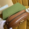 Gucci GG MArmont shoulder bag in brown