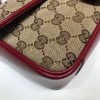 Gucci GG Marmont Mini Matelassé Red Shoulder Bag