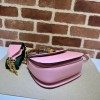 Gucci Bamboo 1947 small top handle pink bag