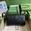 Gucci black medium GG shoulder bag